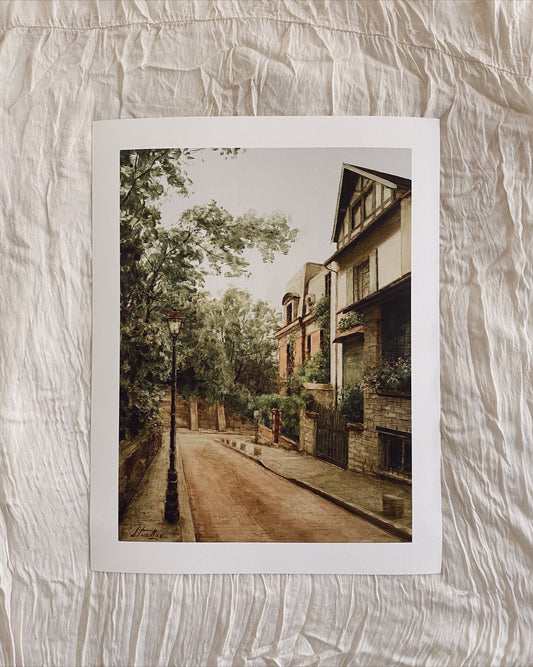 Montmartre Afternoon (print)